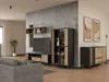 Vitrine Joakimis Jmxv521-M637 Wohnzimmerschrank 87X162X42Cm Produktbild-Vorschau 5