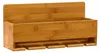 Relaxdays 10019144, 4 fľaša/fľaše, Bamboo, Drevo, Nástenný Náhľad obrázku produktu 6