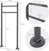 ML-Design Briefkasten mit Zeitungsfach, 37x36,5x11 cm, Produktbild-Vorschau 7