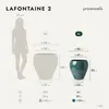 Venkovní květináč velký Provencelia LAFONTAINE, Náhled obrázku produktu 7
