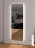 Espejo de cuerpo entero con iluminación ambiental lateral. Vista previa de la imagen del producto 1