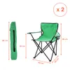 3.12 # 2er Pack # Campingstuhl in limegrün - 2 Stück Produktbild-Vorschau 2