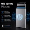 Kreditkartenetui RFID Aluminium Slim Wallet Kartenetui Produktbild-Vorschau 2