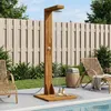 vidaXL Gartendusche 210,5 cm Massives Akazienholz und Produktbild-Vorschau 2