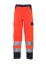 Planam Warnschutz Bundhose zweifarbig Gr. 68 orange/marine Produktbild-Vorschau 1