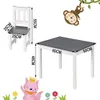 WOLTU Kindertisch mit 2 Stühlen, für Kinderzimmer Produktbild-Vorschau 4