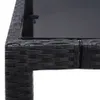 The Living Store 5-tlg. Garten-Essgruppe Poly Rattan Produktbild-Vorschau 8
