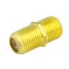 10x SAT F-Buchse Verbinder Kupplung Doppelbuchse Koaxial Produktbild-Vorschau 3