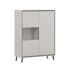 Vitrine FRESCO 3D, Vitrine mit drei Drehtüren Wohnzimmer Produktbild-Vorschau 4