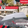 KOTARBAU® Pieskovisko so strechou 100 x 100 cm, drevené, s Náhľad obrázku produktu 4