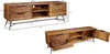 FineBuy Lowboard NISHAN 160x54x40 cm Sheesham Bois massif Voir les images du produit 3