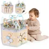 Mamabrum MAM257 CUBE drewniana kostka edukacyjna Montessori Podgląd zdjęcia produktu 1