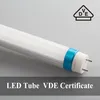 A close-up shot of an LED tube light with a VDE certification logo in the upper right corner. Produktbild-Vorschau