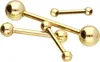 Zungenpiercing, Intim-Piercing Chirurgenstahl Barbell Produktbild-Vorschau 3