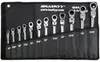 HASKYY 12tlg-Gelenk-Zoll-Ratschenschlüssel-Satz-Set 1/4" - Produktbild-Vorschau 1