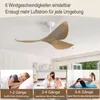 Sofucor Deckenventilator, DC, 132 cm, drei ABS-Flügel, ohne Produktbild-Vorschau 4
