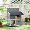 Outdoor-Katzenhaus, Katzenzuflucht für den Außenbereich, Produktbild-Vorschau 2