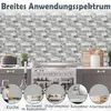 UISEBRT 10x Autocollants pour carrelage mural en PVC 34 x Voir les images du produit 10
