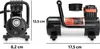 HEYNER®Auto Kompressor 12V elektrische Luftpumpe tragbarer Produktbild-Vorschau 8