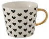 Porcelánová šálka so zlatým uchom, FAYETTE Náhľad obrázku produktu 1