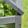 Outsunny Frühbeet Holz, Mini Gewächshaus 100 x 65 x 40 cm, Produktbild-Vorschau 9