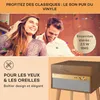 Auna Platine Vinyle Bluetooth, Tourne Disque Vinyle avec Voir les images du produit 3