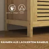Ławka na buty Fortuna Lai z klapką i półką na buty, ławka Podgląd zdjęcia produktu 6