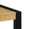 vidaXL Jídelní stůl 140x70x75 cm z masivního mangového Náhled obrázku produktu 4