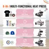 SucceBuy 8-in-1-Heißpresse, 15 x 15 Zoll Produktbild-Vorschau 2