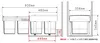 EKOTECH 90094162S Abfallsorter MEGA mit 1x 15 u. 2x 7 Liter Produktbild-Vorschau 4
