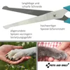 Fellschere abgerundet Augenschere Pfotenschere 17,5+14,8cm Produktbild-Vorschau 3