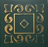 A close-up, top-down view of a decorative wall or ceiling panel with a retro/vintage design. Produktbild-Vorschau