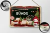 Blechschild Weihnachten Grüße BÜNDE Fest 30x20cm Produktbild-Vorschau 2
