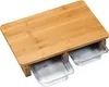Kesper Schneidebrett, Bambus, braun/transparent, 41 x 8 x Produktbild-Vorschau 1