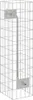 Gabionen Wasserhahn Silber 25 x 25 x 100 cm Edelstahl Produktbild-Vorschau 8