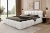 Polsterbett Bett AURELIA 140x200cm Komplettset in Stoff Produktbild-Vorschau 1