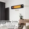 Zilan Karbon Heizstrahler | mit Fernbedienung | Timer | 4 Produktbild-Vorschau 8