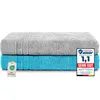 Komfortec 2er Saunatuch Set 80x200 cm aus 100% Baumwolle, Produktbild-Vorschau 1