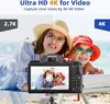 Fine Life Pro W5 Digitálne fotoaparáty 4K, 64MP Duálny Náhľad obrázku produktu 3