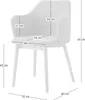 home24 Armlehnenstuhl - 2er-Set - Strukturstoff Produktbild-Vorschau 9