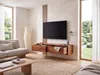 FineBuy Mobile basso sospeso in legno massello di sheesham Anteprima dell’immagine prodotto 2
