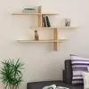DECORTIE Leo Étagère flottante moderne en chêne 123 x 22 x Voir les images du produit 1