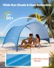 VEVOR Tenda da spiaggia parasole per 3 persone, protezione Anteprima dell’immagine prodotto 2
