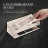 DEKAZIA® Duschablage ohne Bohren Weiß – Duschregal Produktbild-Vorschau 4