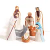 Kleine Latexgipsformen - Weihnachtskrippenfiguren Produktbild-Vorschau 1
