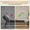 Puluomis LED Beauty Stehlampe, Höhenverstellbare Lampe mit Produktbild-Vorschau 6