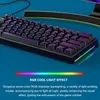 BAJEAL Mechanische Tastatur 61-Tasten-Gaming-Tastatur Produktbild-Vorschau 9