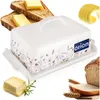 Orion | Butterdose - aus Porzellan - Weiß - Blumenmuster - Produktbild-Vorschau 6