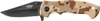Joker couteau camouflage désert lame 8 cm Voir les images du produit 9