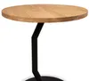 M2 Kollektion Beistelltisch Tim 2 in braun, H/D=50/45cm Produktbild-Vorschau 3